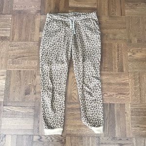 Leopard alternative joggers